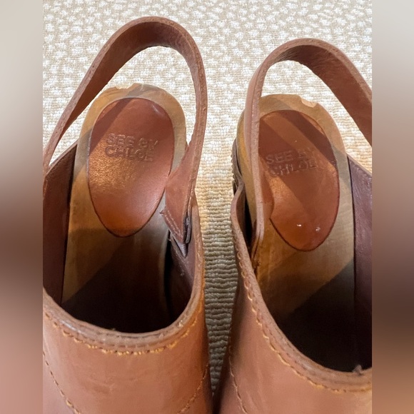 Brown platform See by Chloe clogs - Picture 6 of 6